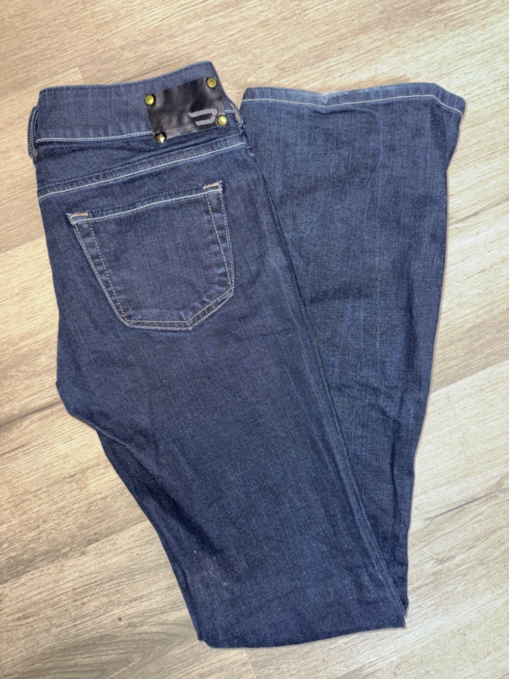 Diesel Louvely Dark Wash Bootcut Jeans Women Size 28x32 Made in Italy 008AA